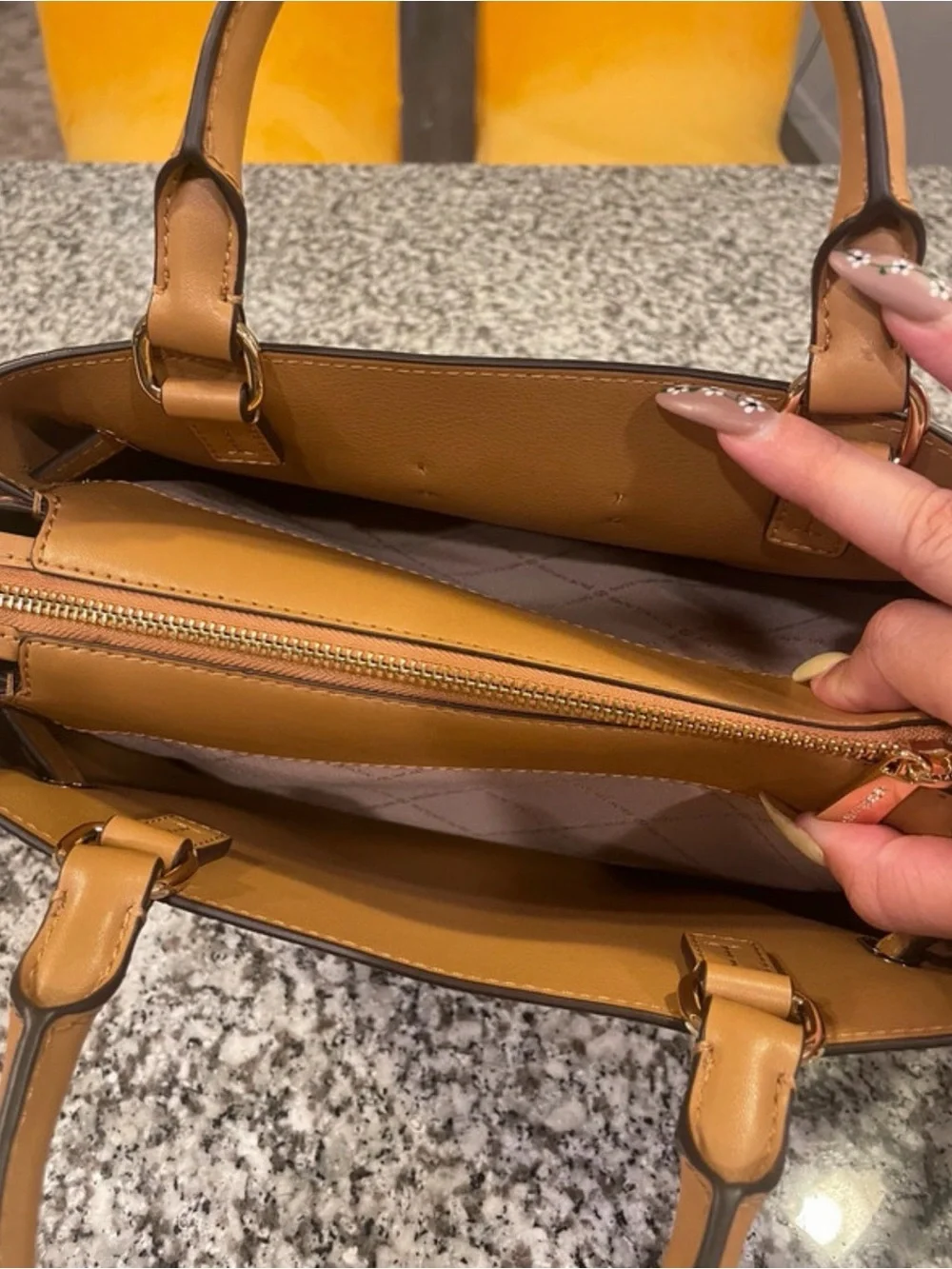 Michael Kors Croc-Embossed Handbag